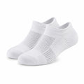 Chaussettes basses 35-38 en maille textile blanche - respirantes pour sport et quotidien