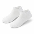 Chaussettes basses 39-42 en maille textile blanche respirantes