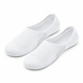 Chaussettes invisibles 35-38 en maille blanche respirantes