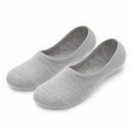 Chaussettes invisibles 35-38 en maille textile grises pour usage quotidien