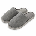 Chaussons 38/39 gris en textile à enfiler pour intérieur