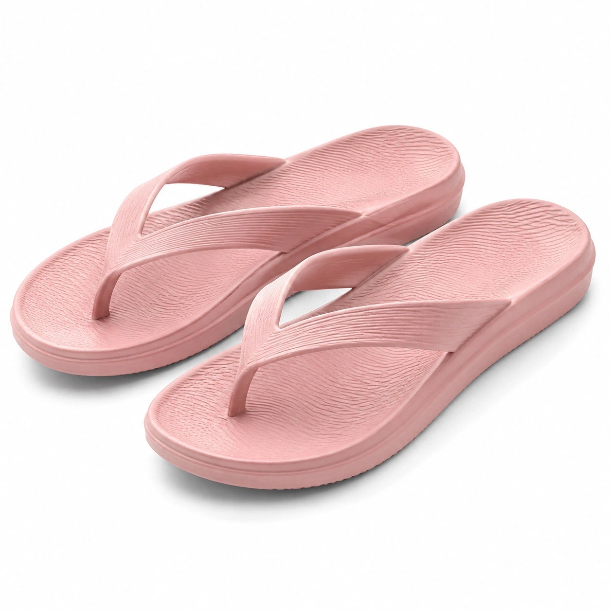 Tongs 36/37 en matière synthétique rose pour plage et piscine antidérapantes